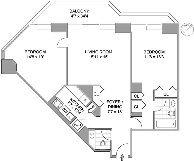 240 East 47th Street, Unit 6D — photo 2