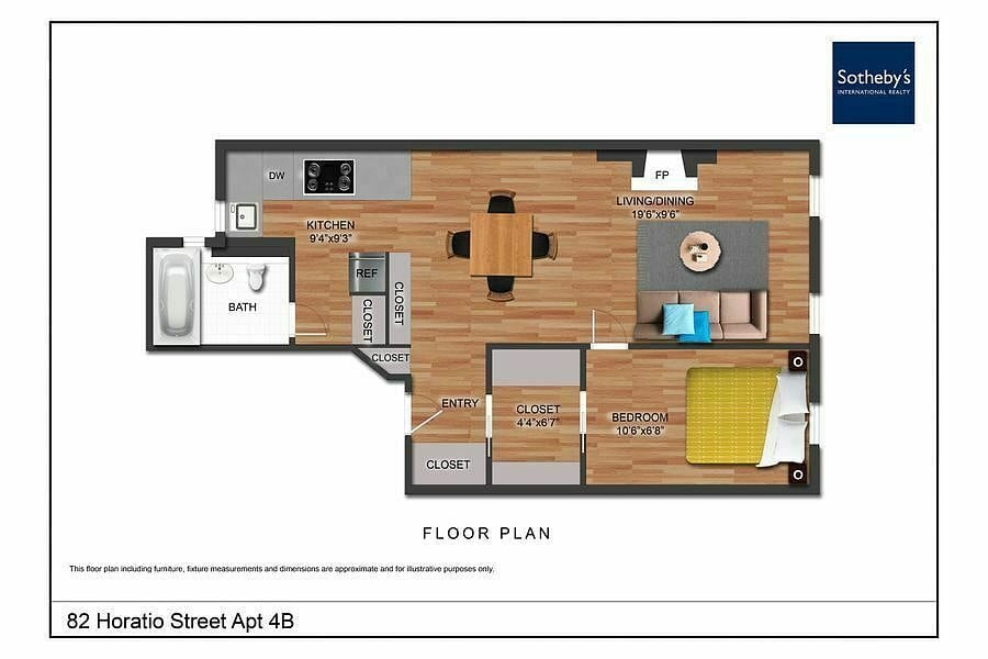 82 Horatio Street, Unit 4B — photo 3