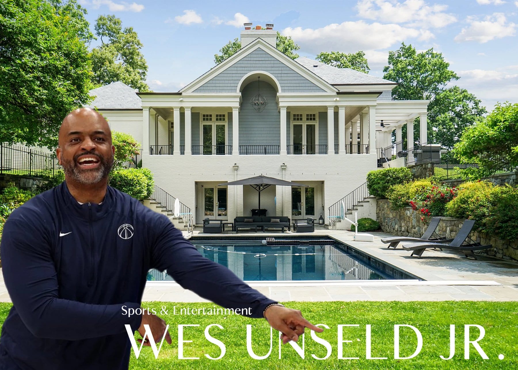 Washington Wizards coach's Potomac mansion